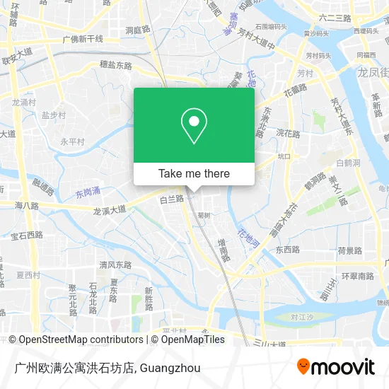 广州欧满公寓洪石坊店 map