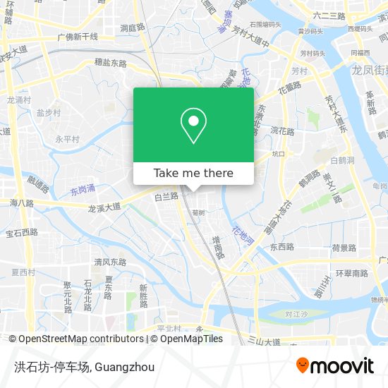 洪石坊-停车场 map