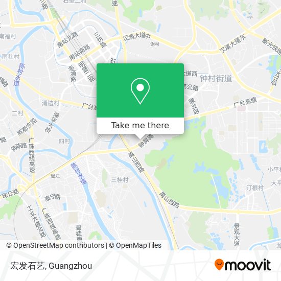 宏发石艺 map