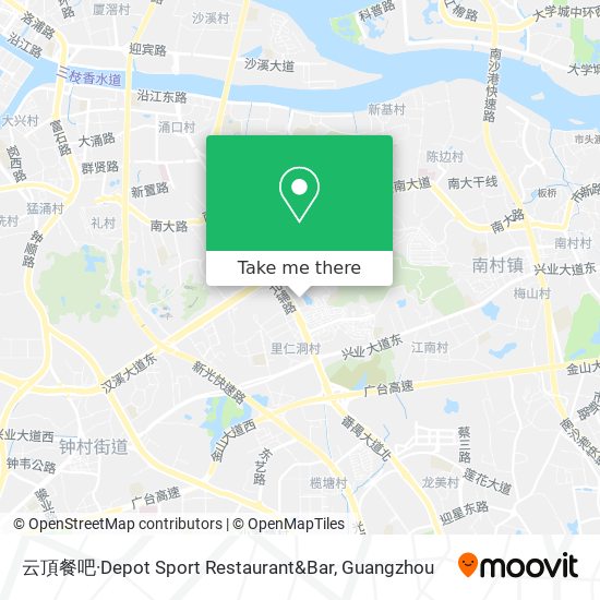 云頂餐吧·Depot Sport Restaurant&Bar map