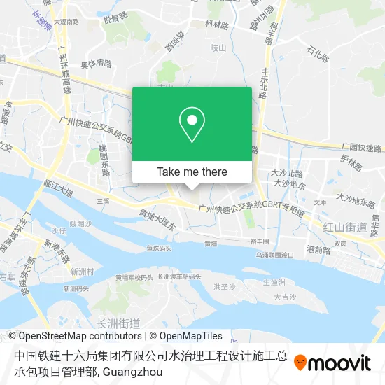 中国铁建十六局集团有限公司水治理工程设计施工总承包项目管理部 map