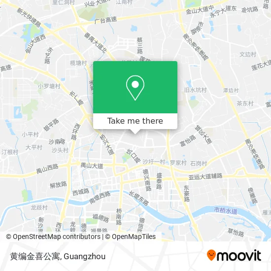 黄编金喜公寓 map