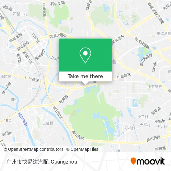 广州市快易达汽配 map