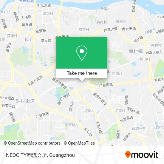 NEOCITY潮流会所 map
