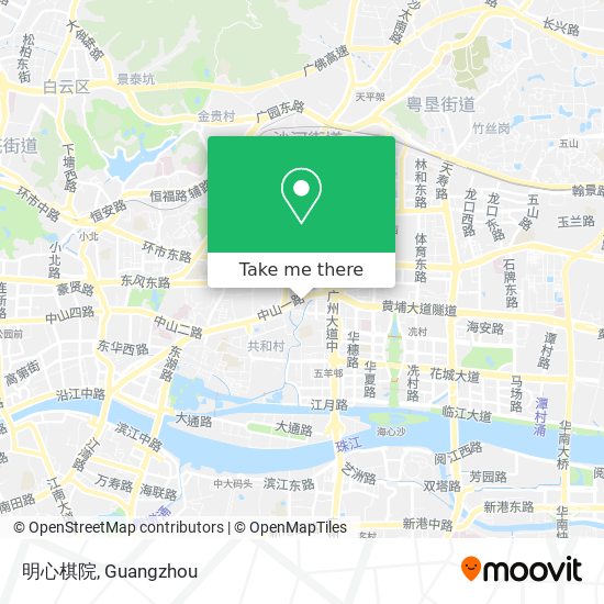 明心棋院 map
