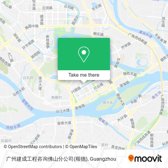 广州建成工程咨询佛山分公司(顺德) map