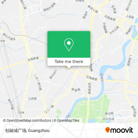创融城广场 map