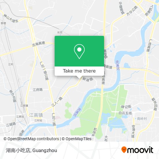 湖南小吃店 map