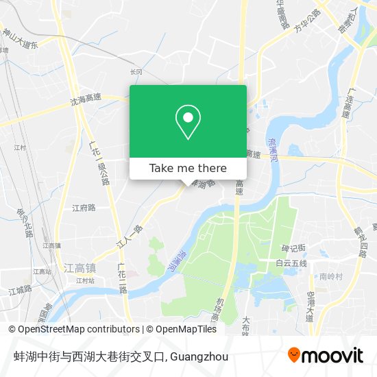 蚌湖中街与西湖大巷街交叉口 map