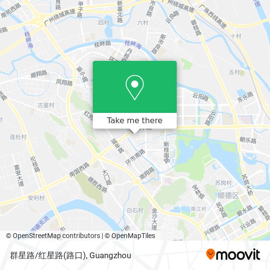 群星路/红星路(路口) map