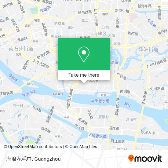 海浪花毛巾 map