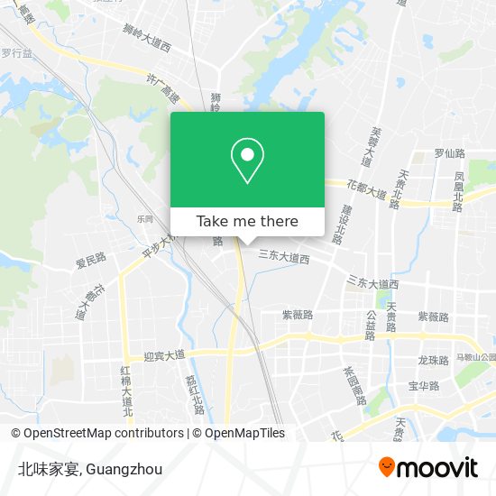 北味家宴 map