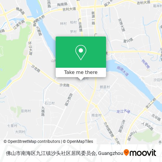 佛山市南海区九江镇沙头社区居民委员会 map