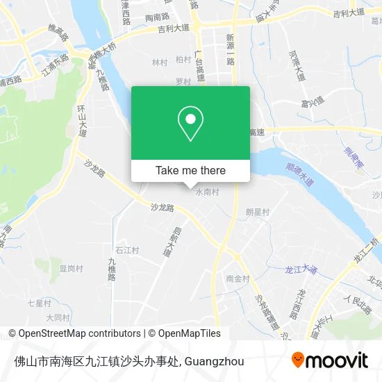 佛山市南海区九江镇沙头办事处 map