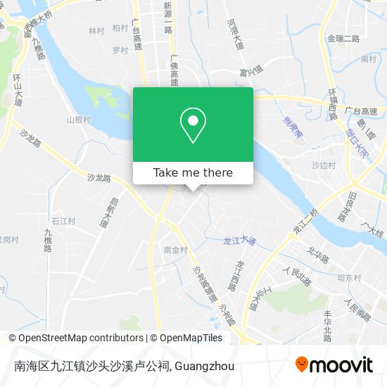 南海区九江镇沙头沙溪卢公祠 map
