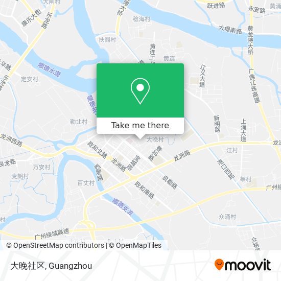大晚社区 map