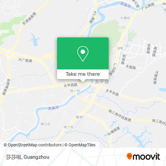 莎莎啦 map