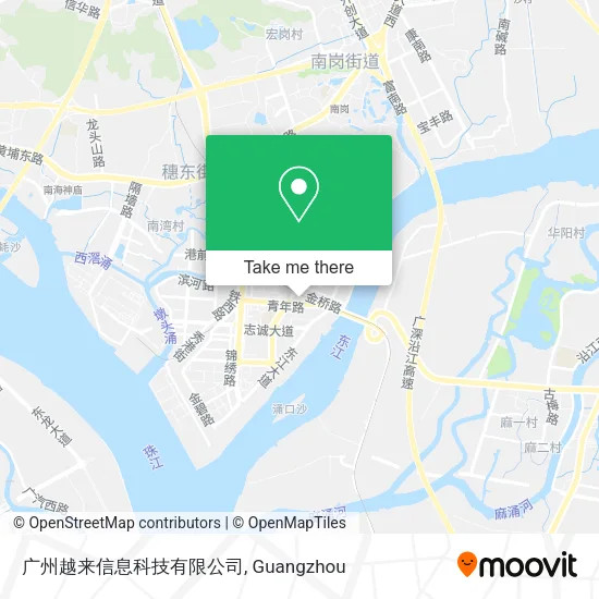 广州越来信息科技有限公司 map