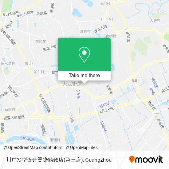 川广发型设计烫染精致店(第三店) map