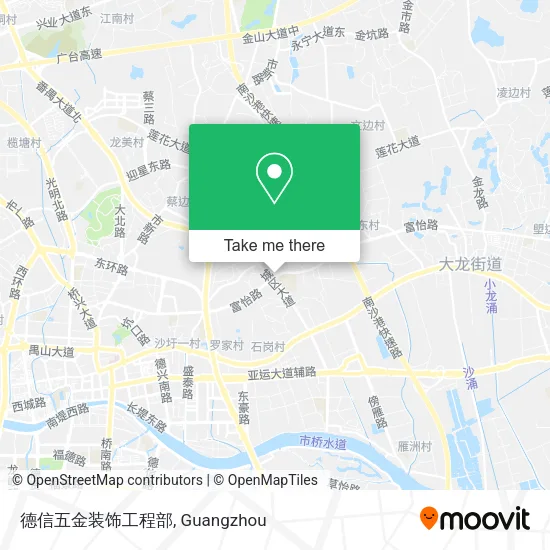 德信五金装饰工程部 map