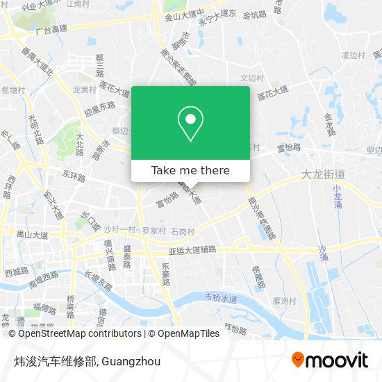 炜浚汽车维修部 map