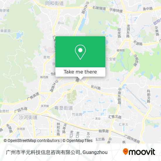 广州市半元科技信息咨询有限公司 map