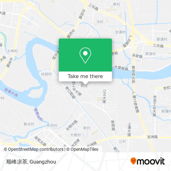 顺峰凉茶 map