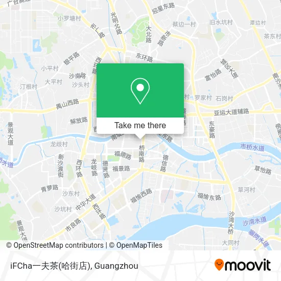 iFCha一夫茶(哈街店) map