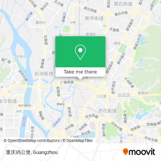 重庆鸡公煲 map