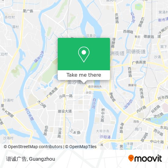 谐诚广告 map
