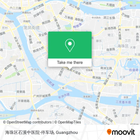 海珠区石溪中医院-停车场 map