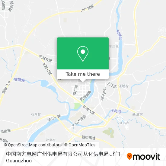 中国南方电网广州供电局有限公司从化供电局-北门 map