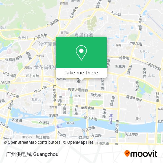 广州供电局 map