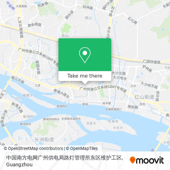 中国南方电网广州供电局路灯管理所东区维护工区 map
