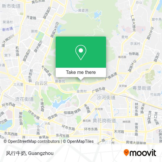 风行牛奶 map