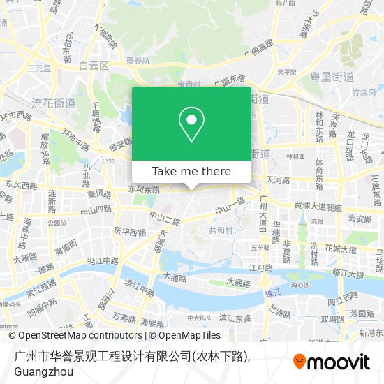 广州市华誉景观工程设计有限公司(农林下路) map