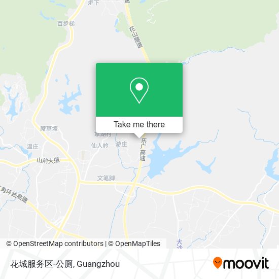 花城服务区-公厕 map