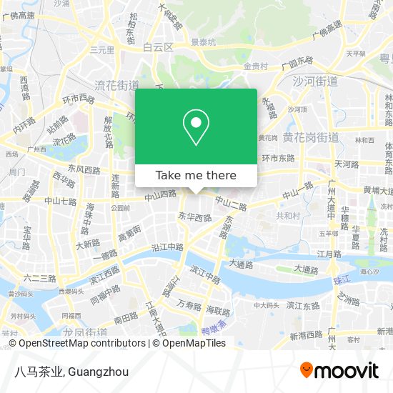 八马茶业 map