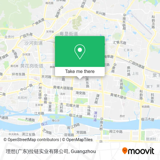 理想(广东)拉链实业有限公司 map