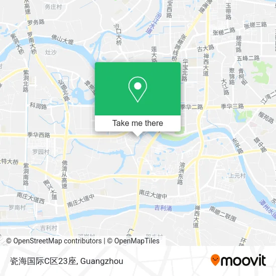 瓷海国际C区23座 map
