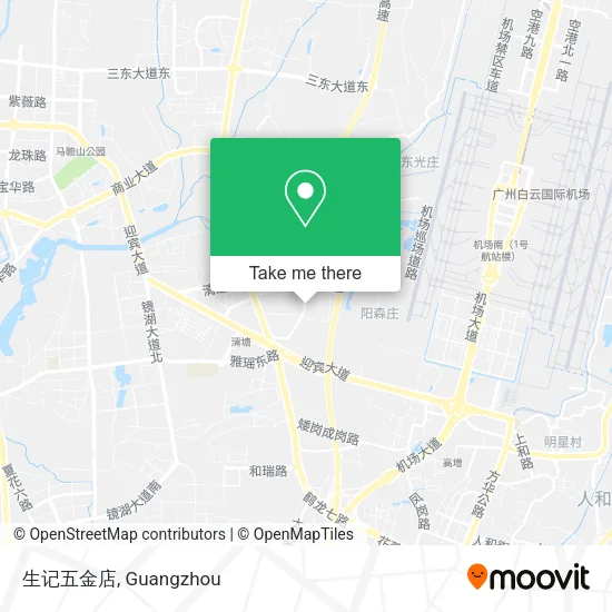 生记五金店 map