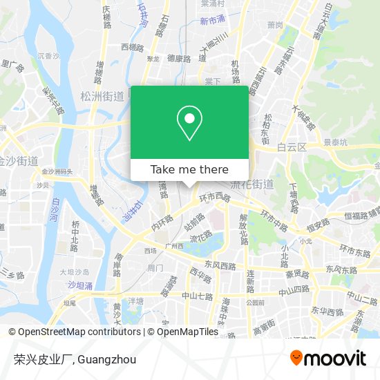 荣兴皮业厂 map