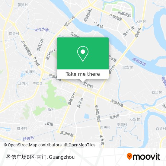 盈信广场B区-南门 map