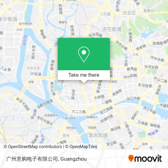 广州意购电子有限公司 map