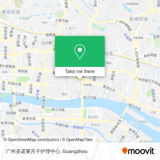广州圣诺莱月子护理中心 map