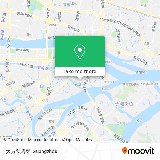大方私房菜 map
