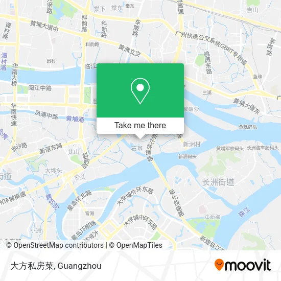 大方私房菜 map