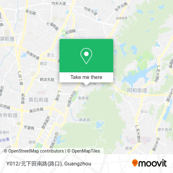Y012/元下田南路(路口) map