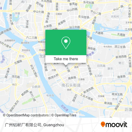 广州铝材厂有限公司 map