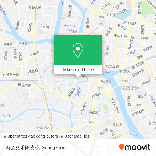 新会葵禾陈皮茶 map